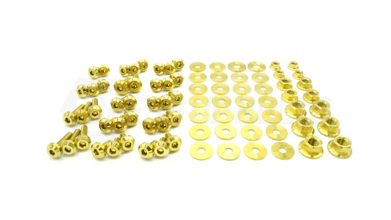 Dress Up Bolts Stage 2 Titanium Hardware Engine Bay Kit - Toyota Supra Mkiii (1986-1992) 2