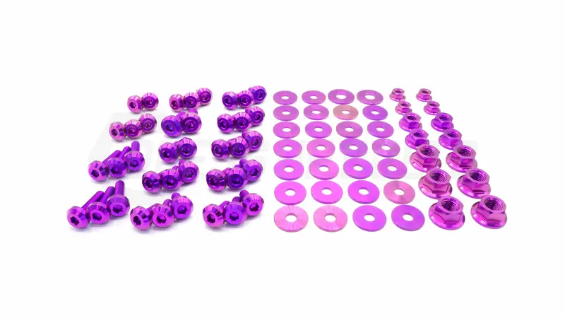 Dress Up Bolts Stage 2 Titanium Hardware Engine Bay Kit - Toyota Supra Mkiii (1986-1992) 6