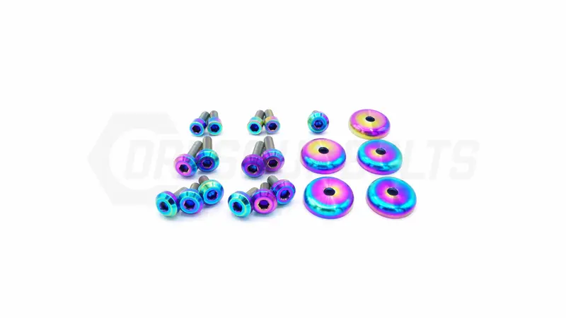 Dress Up Bolts Stage 2 Titanium Hardware Engine Kit - F20c | F22c1 Engine 2