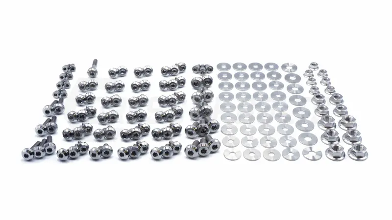 Dress Up Bolts Stage 3 Titanium Hardware Engine Bay Kit - Toyota Supra Mkiii (1986-1992) 1