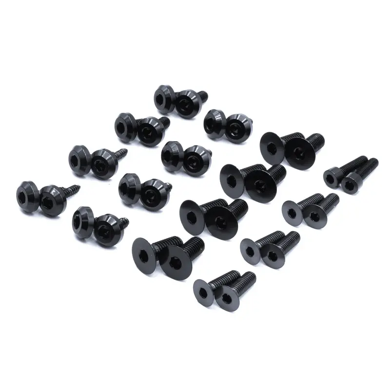 Dress Up Bolts Titanium Hardware Door Kit - Nissan 300Zx (1990-1999) 1