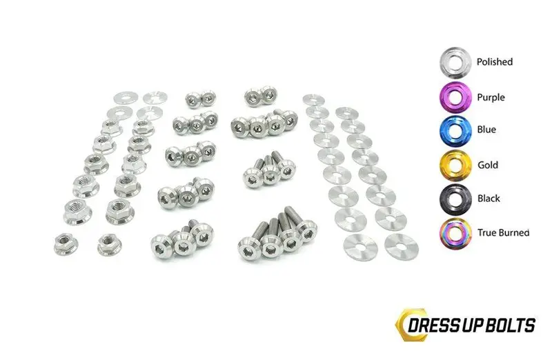 Dress Up Bolts Titanium Hardware Engine Bay Kit - Infiniti Q50 (2016-Present) 4