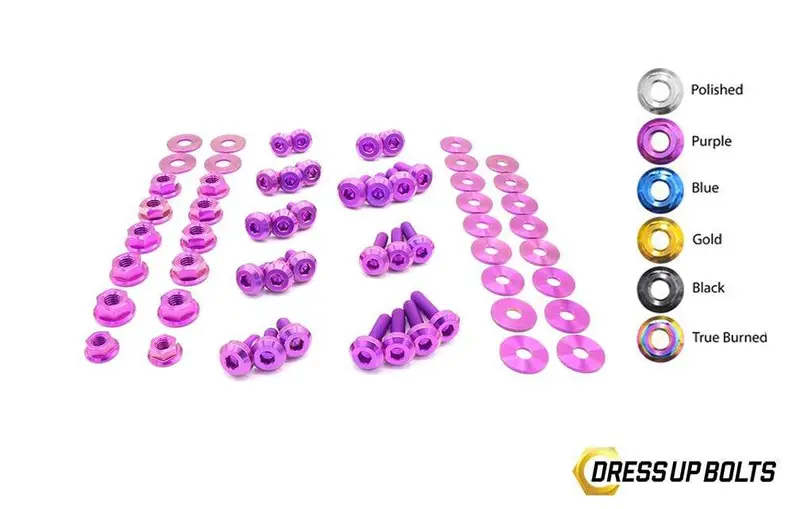 Dress Up Bolts Titanium Hardware Engine Bay Kit - Infiniti Q50 (2016-Present) 5