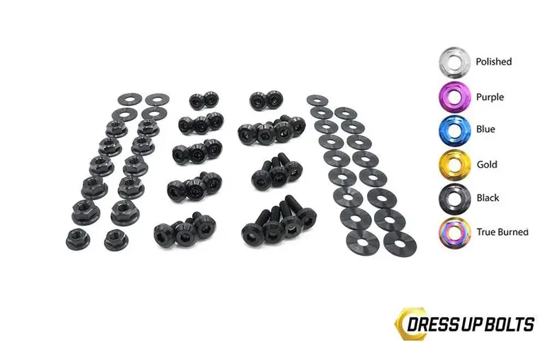 Dress Up Bolts Titanium Hardware Engine Bay Kit - Infiniti Q50 (2016-Present) 6