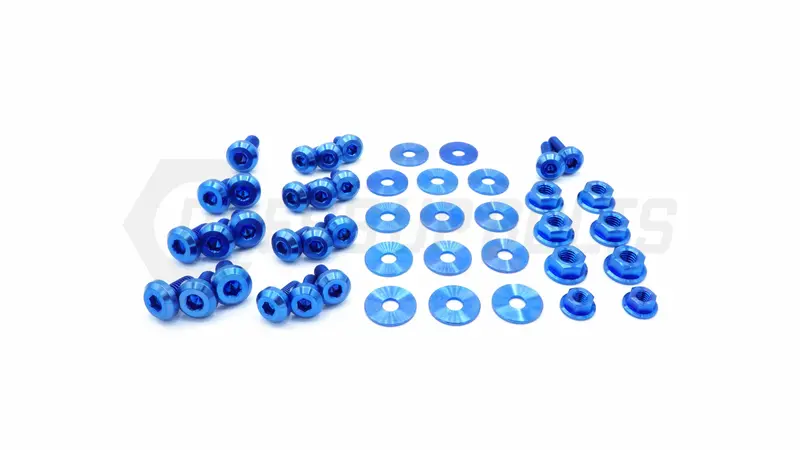 Dress Up Bolts Titanium Hardware Engine Bay Kit - Subaru Forester (2003-2005) 1