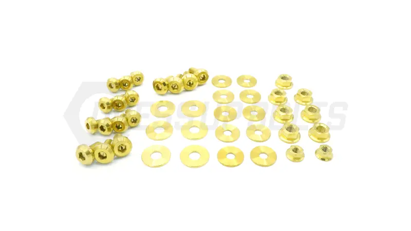 Dress Up Bolts Titanium Hardware Engine Bay Kit - Subaru Wrx/Sti (2008-2014) 2