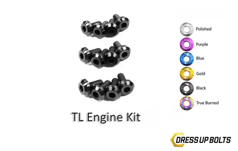 Dress Up Bolts Titanium Hardware Engine Kit - J32a3 Engine 6