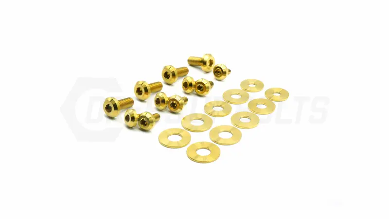 Dress Up Bolts Titanium Hardware Hood Kit - Bmw E46 M3 (2000-2006) 3