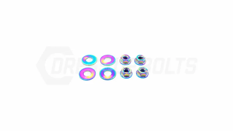 Dress Up Bolts Titanium Hardware Hood Kit - Bmw F3x 335I (2012-2015) 1