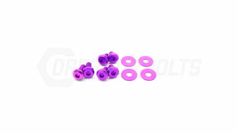 Dress Up Bolts Titanium Hardware Hood Kit - Subaru Impreza Gc8 (1992-2001) 1