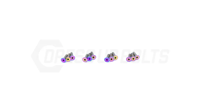 Dress Up Bolts Titanium Hardware Kit - Aerocatch Hood Pins 3