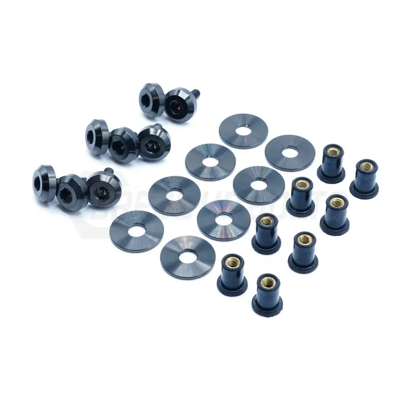 Dress Up Bolts Titanium Hardware Trunk Kit - Bmw G80 M3 (2021+) 1