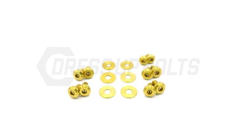 Dress Up Bolts Titanium Hardware Trunk Kit - Subaru Brz (2013-2020) 1