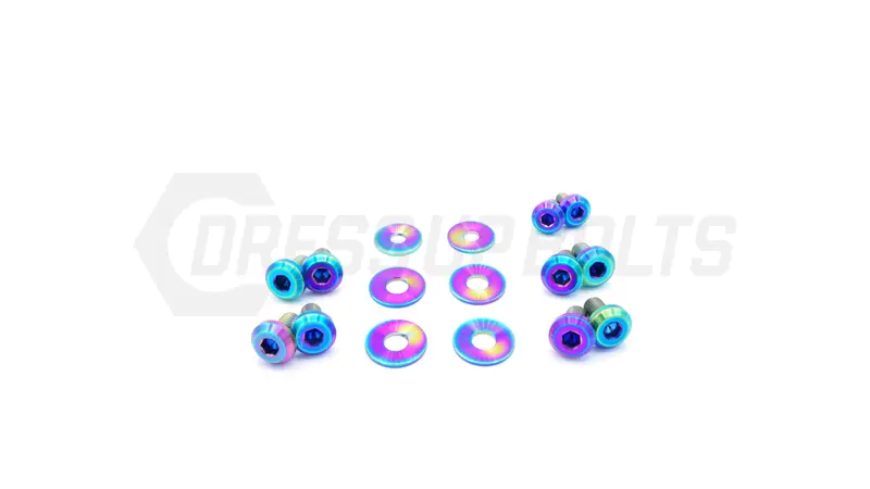 Dress Up Bolts Titanium Hardware Trunk Kit - Toyota 86 (2013-2020) 1