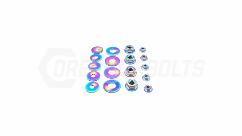 Dress Up Bolts Titanium Hardware Vented Hood Kit - Chevrolet Camaro (2019-Present) 1