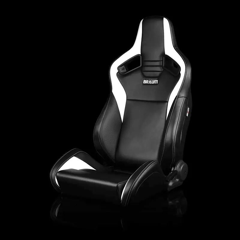 Elite V2 Series Sport Seats - Black & White 1