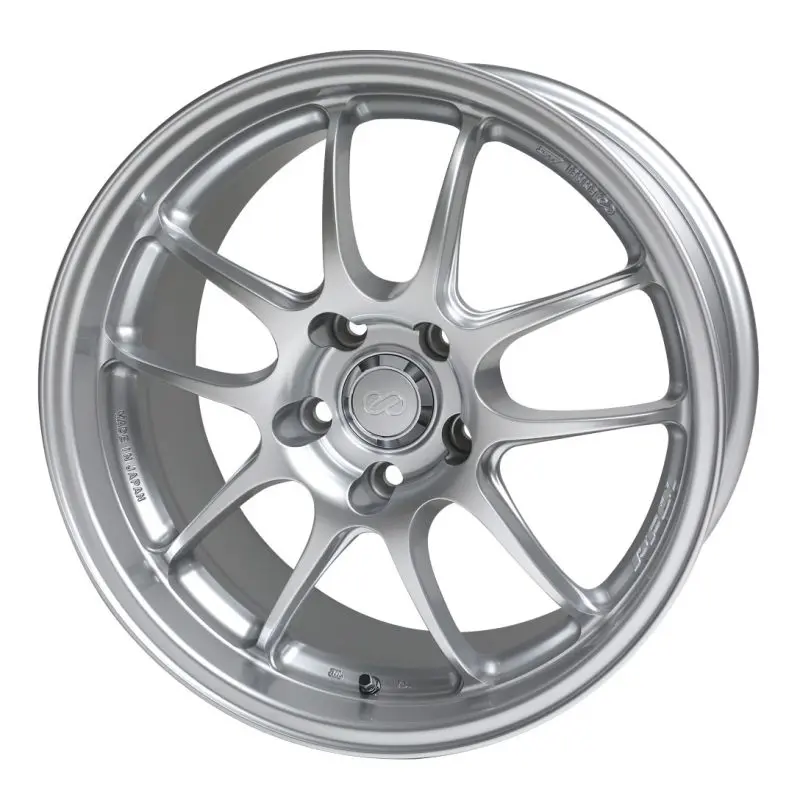 Enkei Pf01 18X9.5 5X114.3 35Mm Offset 75Mm Bore Silver Wheel 1
