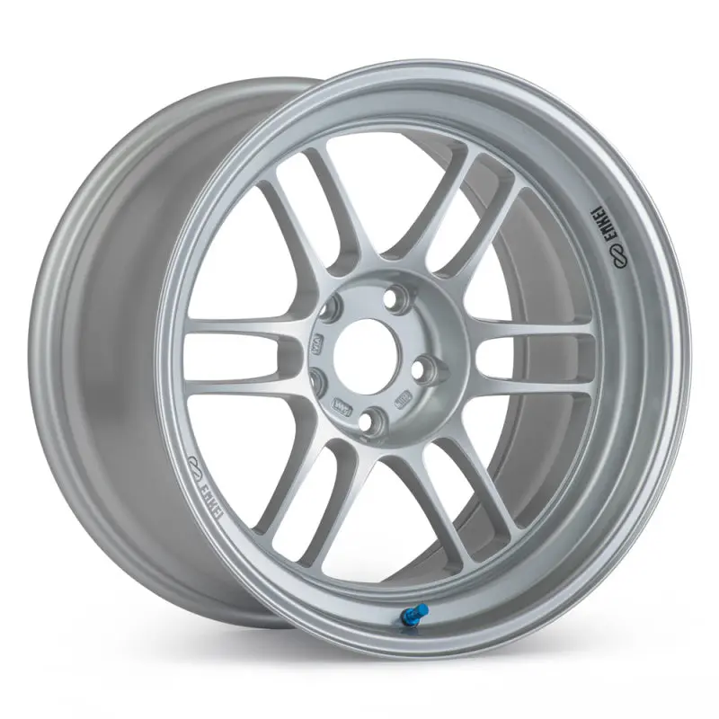 Enkei Rpf1rs 18X10 5X114.3 6Mm Offset 75Mm Bore Silver Wheel 1