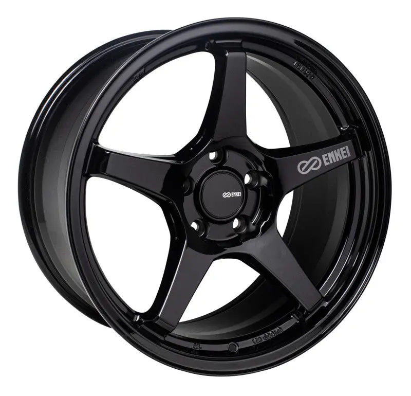 Enkei Ts-5 18X9.5 5X114.3 38Mm Offset 72.6Mm Bore Gloss Black 1