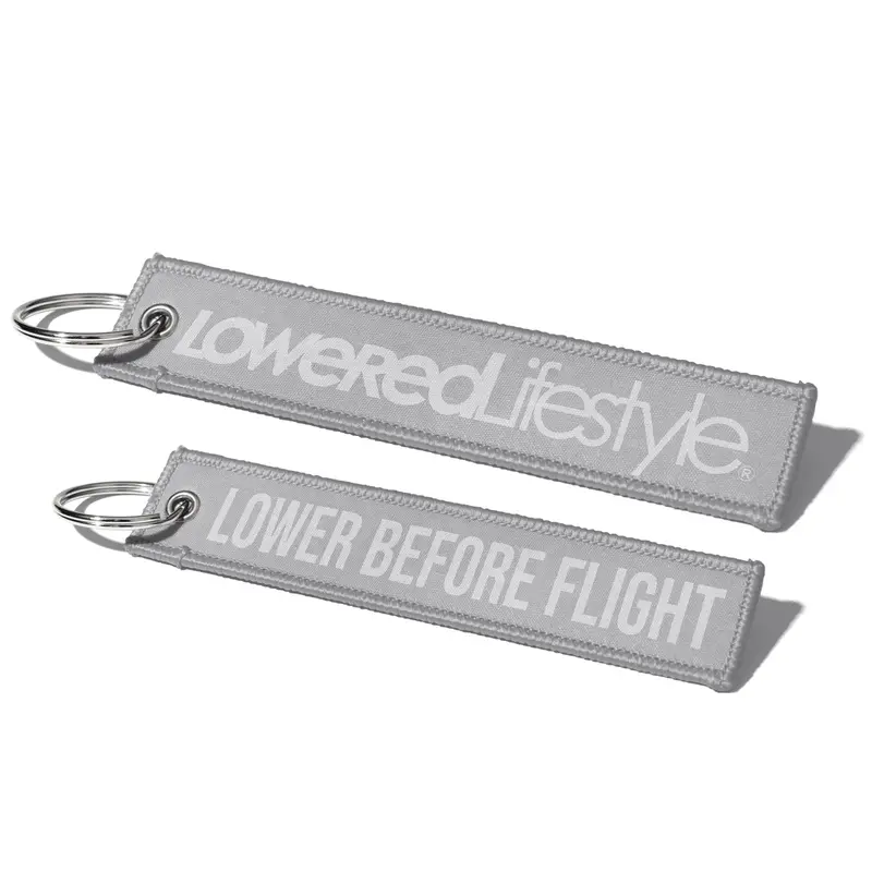 Flight Tag - Lower Before Flight (Double Grey) 1