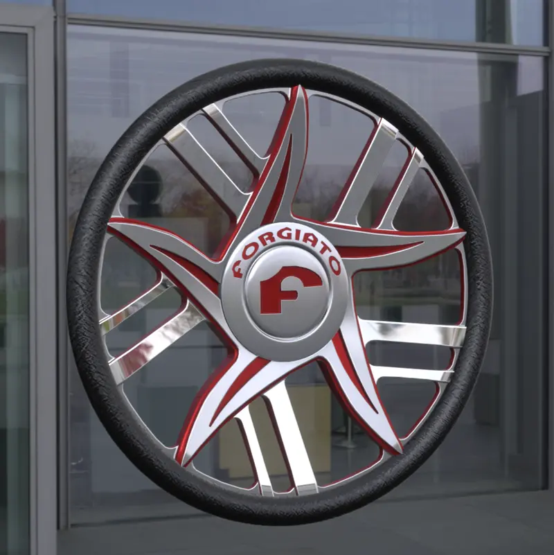 Forgiato Decimo Steering Wheel 1
