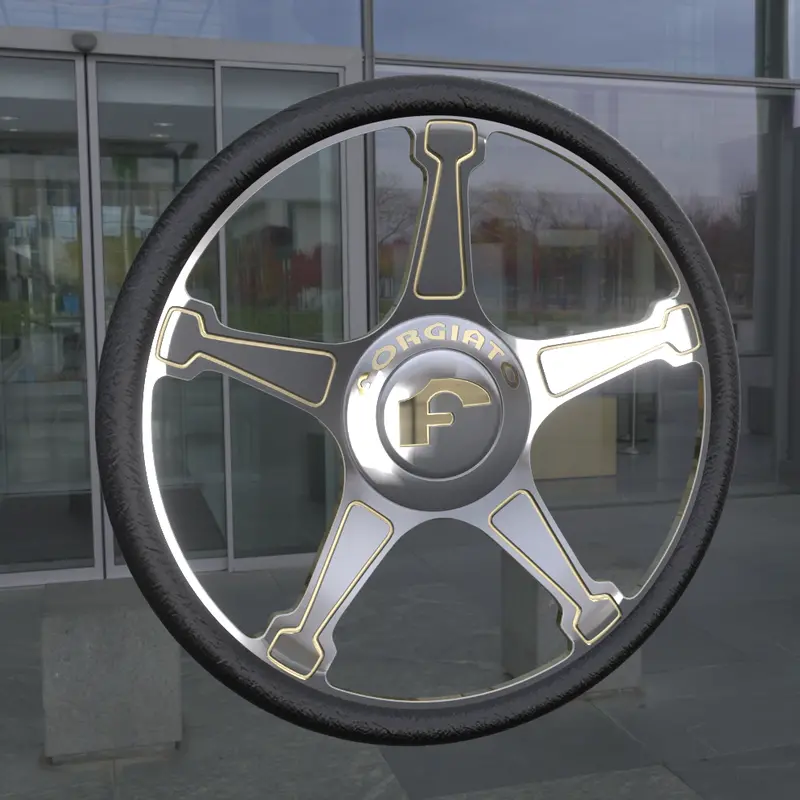 Forgiato Martellato Steering Wheel 1