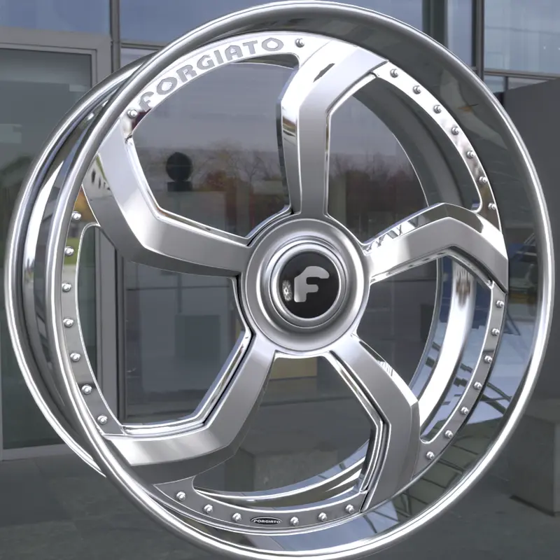 Forgiato Smussato Big-Cap Beveled Forged Rim