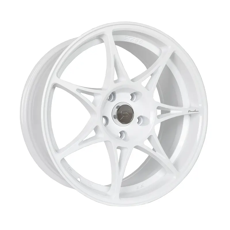 Foushee 18X9.5 +22Mm 5X114.3 Cb: 73.1 Color: White 1
