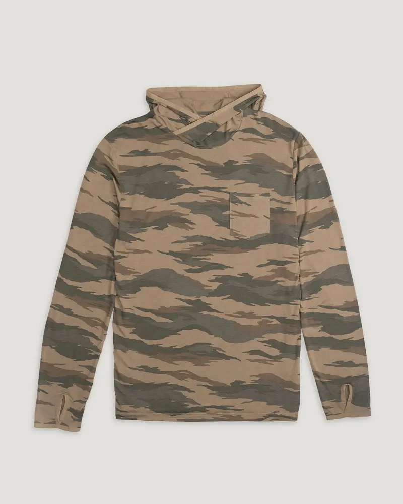 Free Fly Camo Bamboo Lightweight Hoodie