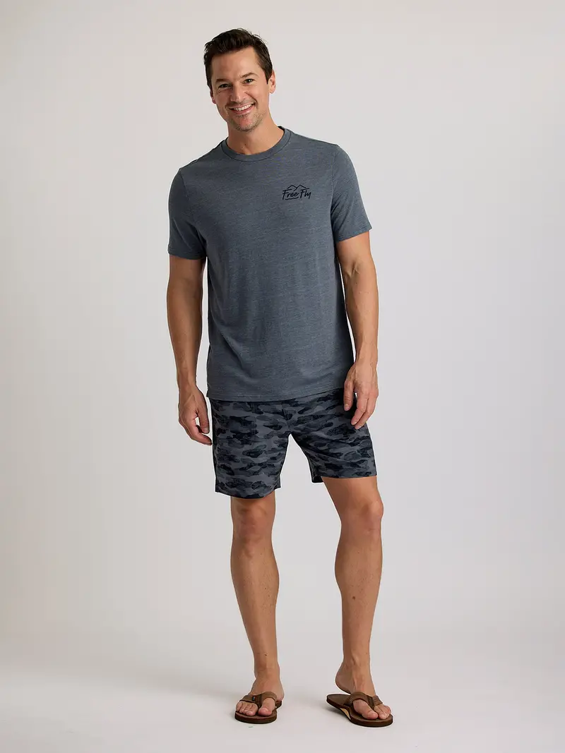 Free Fly Lined Active Breeze 7-Inch Running Shorts