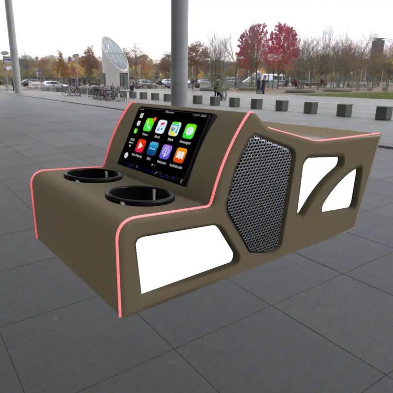 Front And Rear Console 1