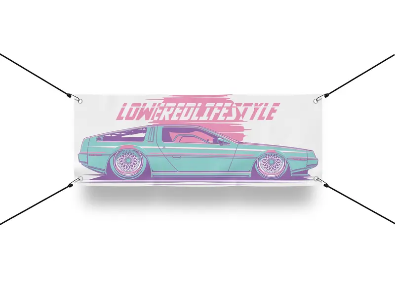 Garage Banner – Delorean 1