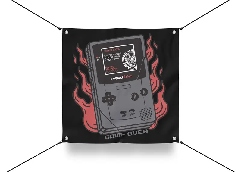 Garage Banner – Game Over 1