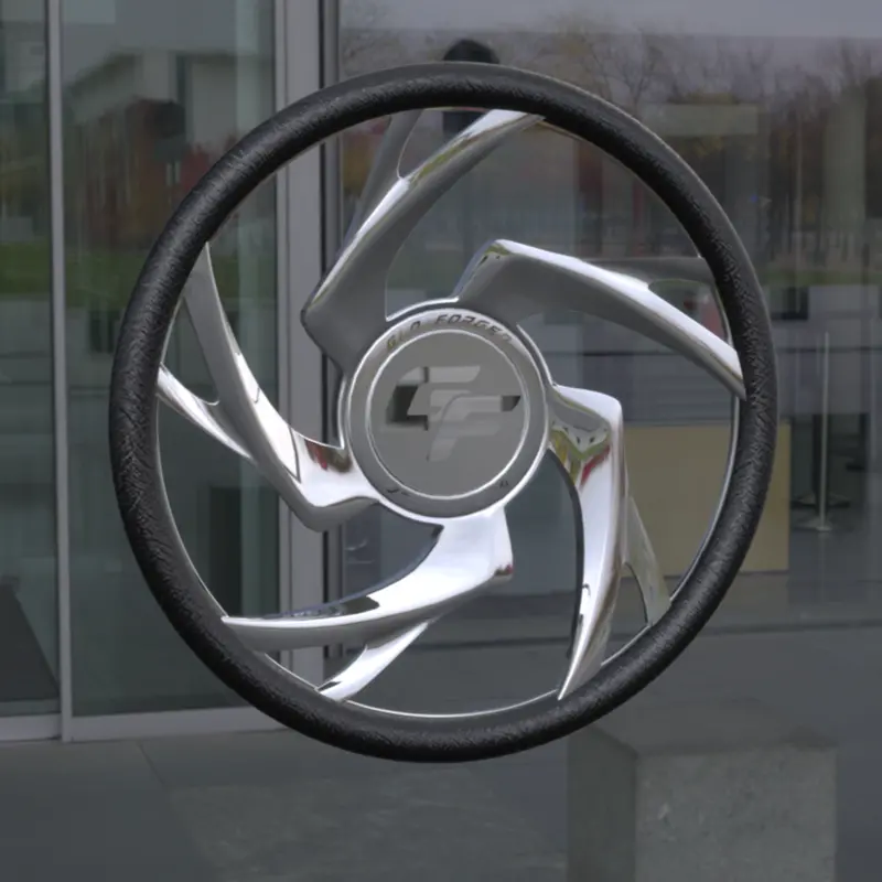 Glo Forged Icepic Steering Wheel 1