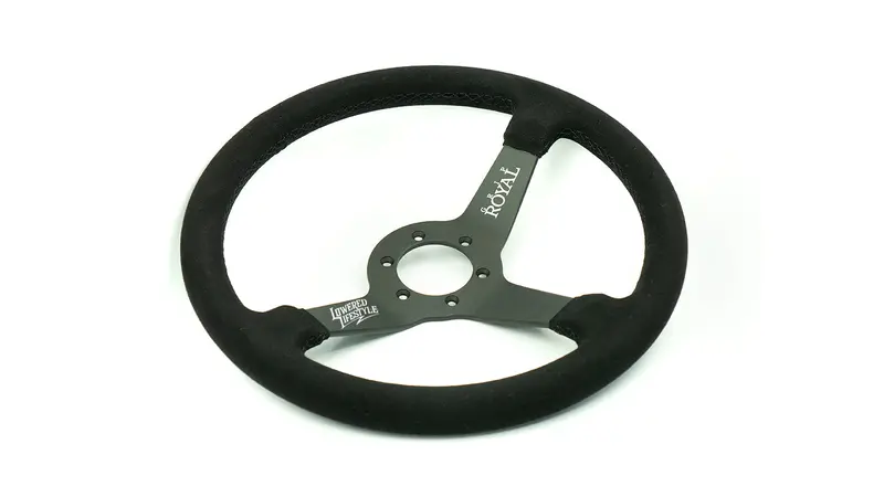 Grip Royal Steering Wheel - Suede Brute (Official Collab) 1
