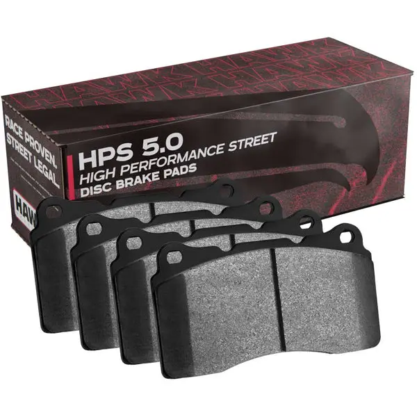 Hawk Performance Hps 5.0 High Performance Street Brake Pads - Fits Front Yscpf4a & Yscpf6a / Rear Yscpr6b Calipers 1