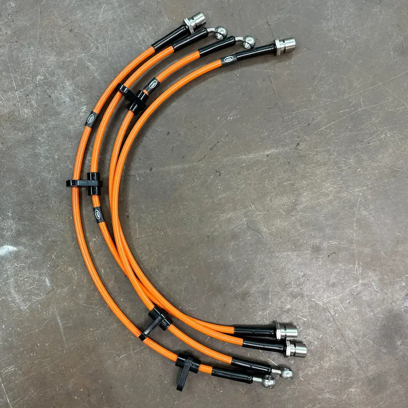 Hel Braided Brake Lines For Subaru Crosstrek Limited 2.0I Cvt (2020) 1