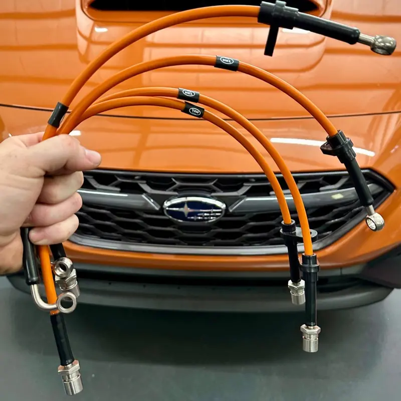 Hel Braided Brake Lines For Subaru Wrx 2.4 (2022-) 1