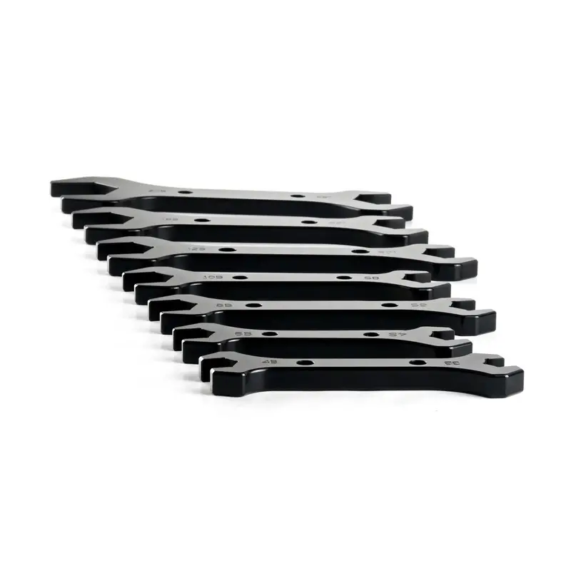 Hel Performance Alloy Spanner Set For -3 An To -20 An Braided Hose Fittings 1