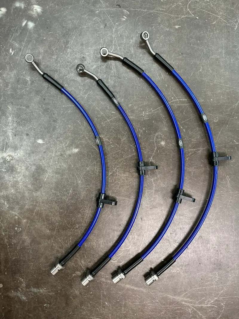 Hel Performance Braided Brake Lines For Chevrolet Camaro Gen 6 Zl1 6.2L V8 (2016-2024) 1