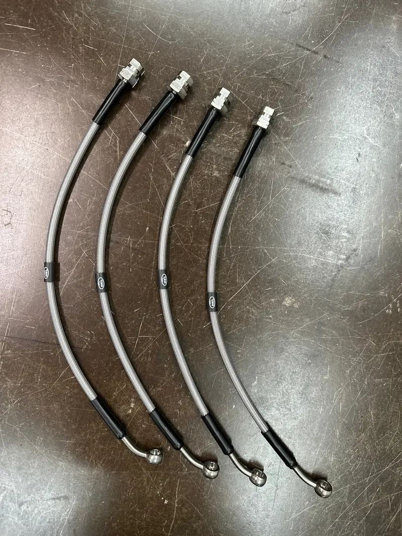 Hel Performance Braided Brake Lines For Chevrolet Corvette C5 5.7 (1997-2004) 1