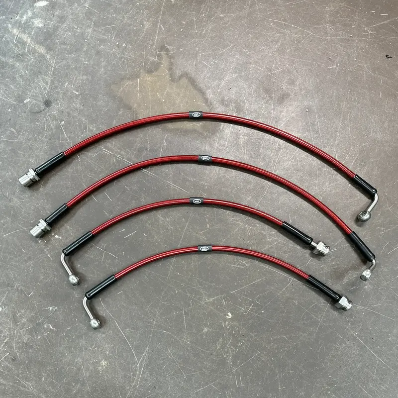 Hel Performance Braided Brake Lines For Chevrolet Corvette C7 6.2 V8 (2014-2019) 1