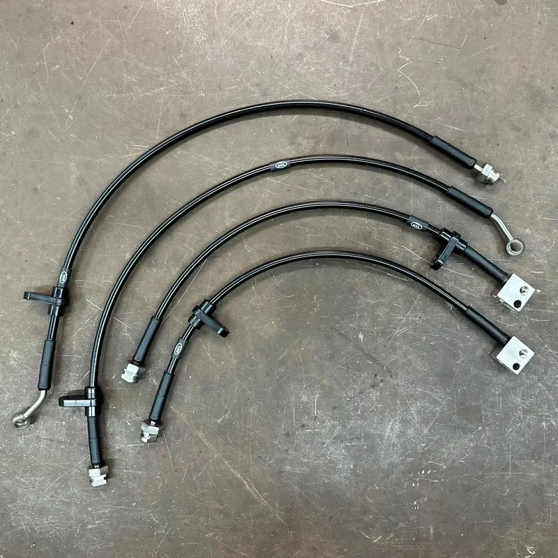 Hel Performance Braided Brake Lines For Honda Civic Fk8 Type R (2017-2023) 3