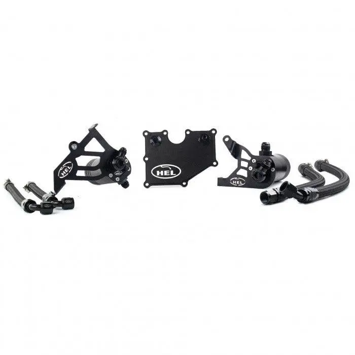 Hel Performance Dual Oil Catch Can Kit For Ford Focus Mk3 Rs 1