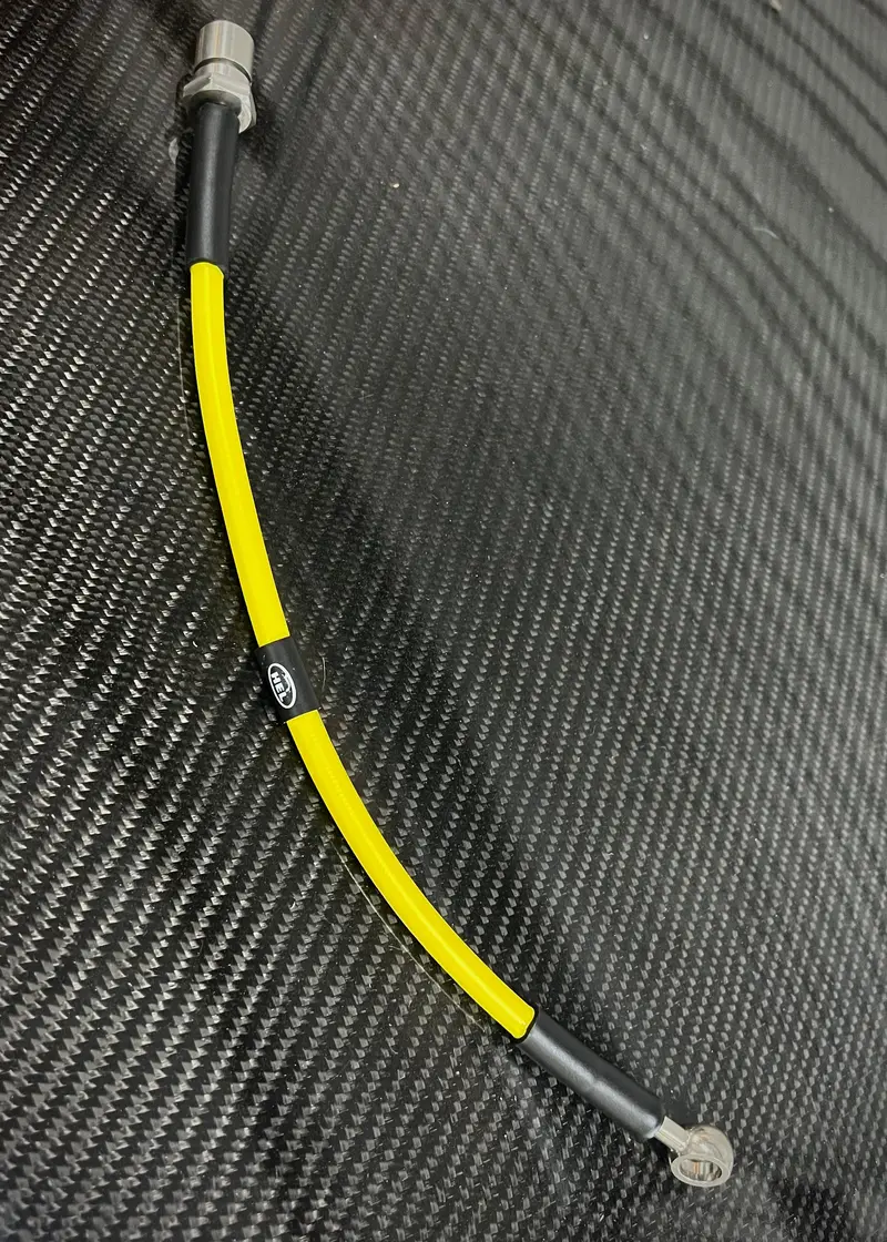 Hel Performance Flexible Braided Clutch Line For Subaru Impreza 2.0 Turbo Wrx & Sti Right Hand Drive (1992-2000) 1