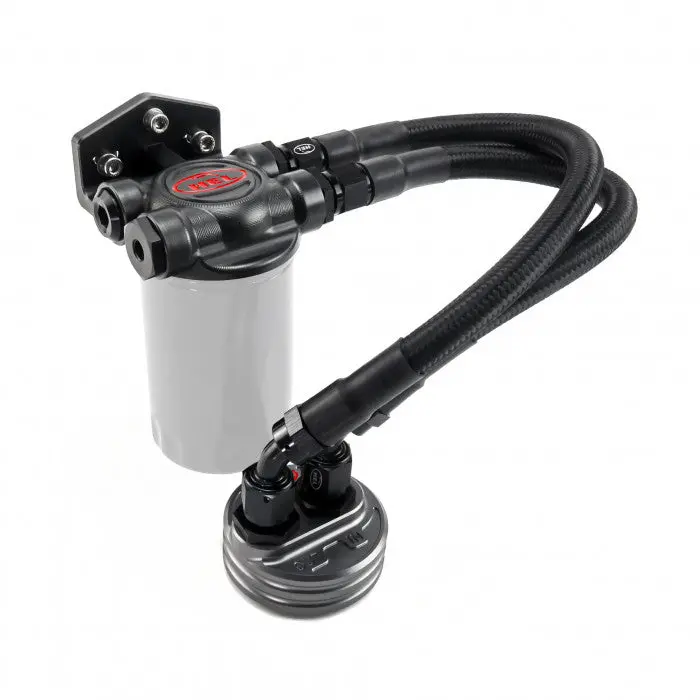 Hel Performance Universal M20 Or 3/4" Unf Oil Filter Relocation Kit -10An 1