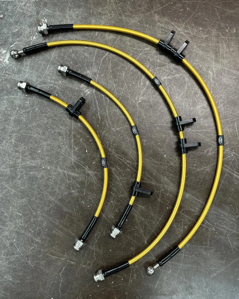 HEL Stainless Braided Brake Lines for Honda Accord CB7 2.2L (Non-ABS, 1989–1993)