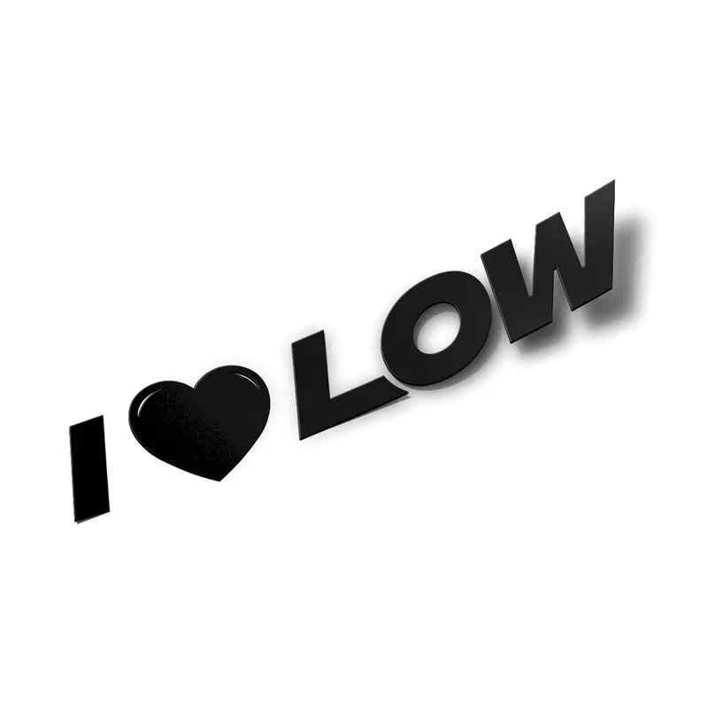 I Love Low Sticker 1