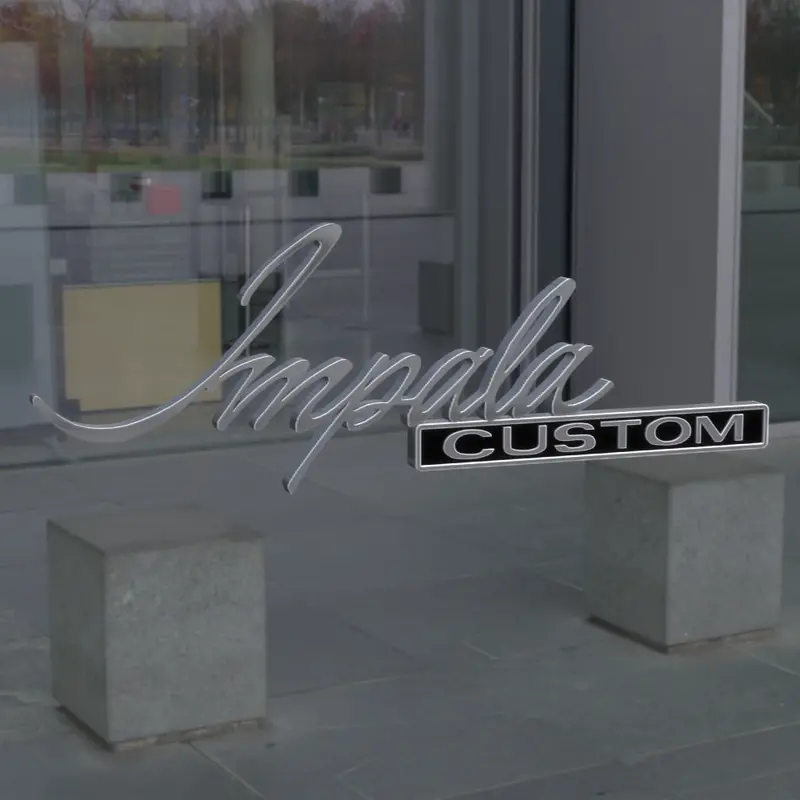 Impala Custom Emblem 1