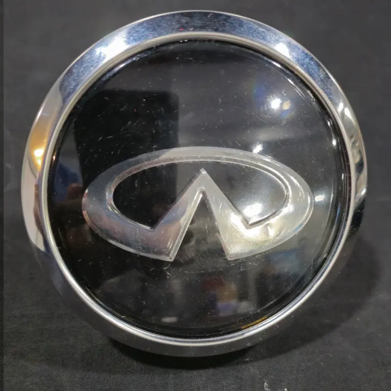 Infiniti Floating Center Caps Chrome Bezel Big Xl Caps 4 Qty 1